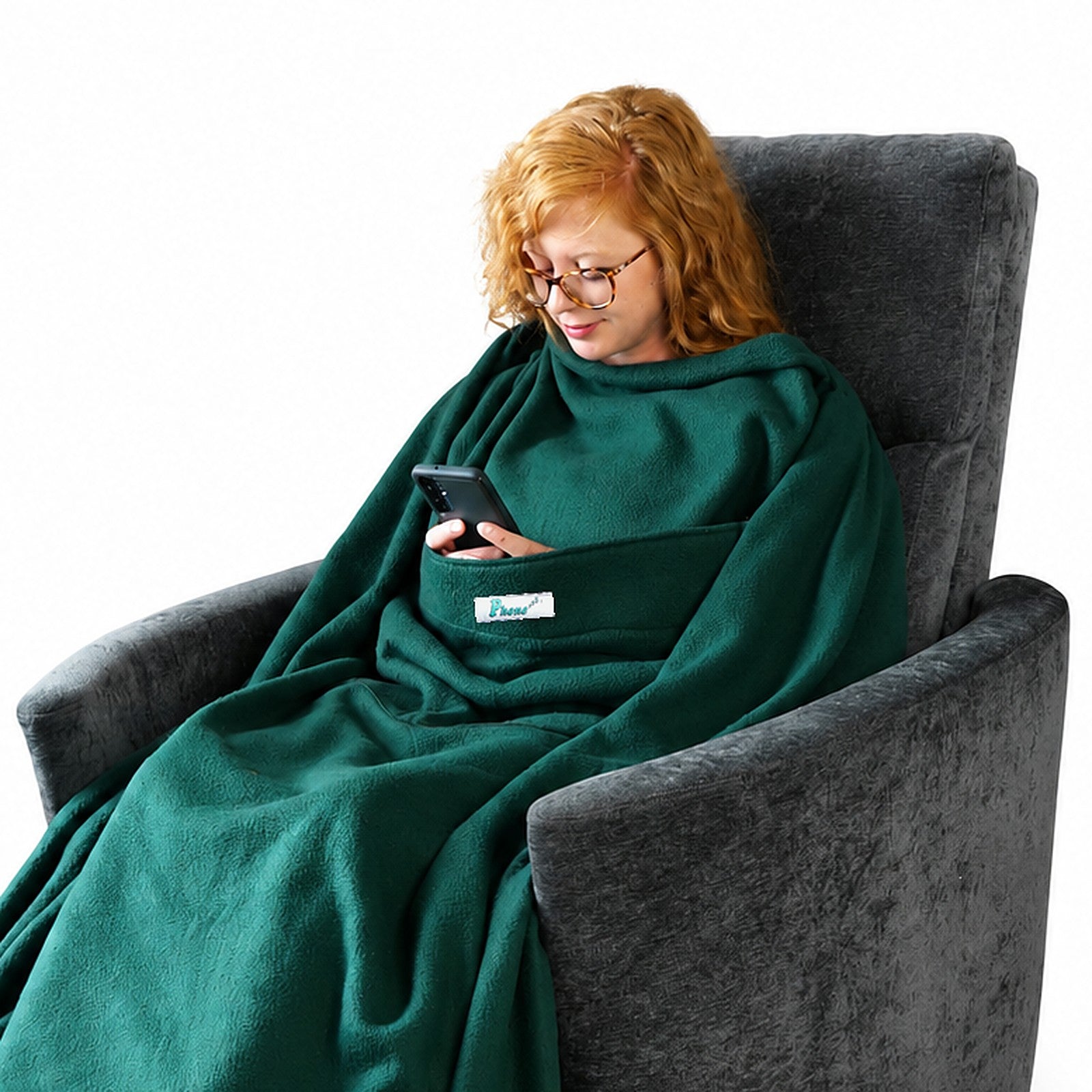 Forest Green PhoneZzz – PhoneZzz | The Blanket For Your Phone